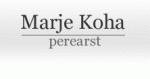 Perearst Marje Koha OÜ logo