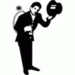 Korstnapühkija Aivar Sekk / Emailised OÜ logo